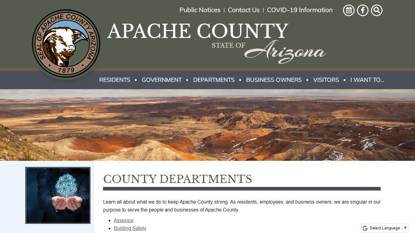 Apache County - Departments